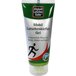 Tube mit Latschenkiefer-Gel zur Pflege von Nacken, Rücken und Beinen.
